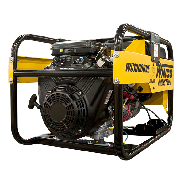 Winco 9.6kW W10000VE03/A 120/240V 1PH 3600 RPM Portable Generator, 7